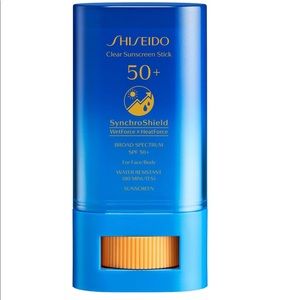 Brand new! Shiseido clear sunscreen stick spf 50